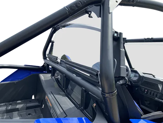 Moose Utility Rear Back Dust Panel Clear Windscreen