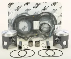 Vertex Top End Cast Long Rod Piston Gasket Kit 64.95mm +1.00