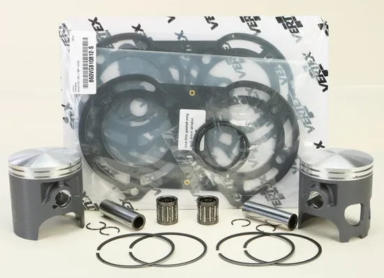 Vertex Top End Cast Long Rod Piston Gasket Kit 65.45mm +1.50
