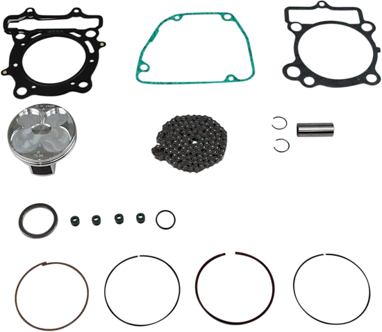 Vertex Top End Piston Gasket Kit 76.96mm 13.9:1