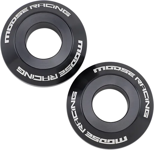 Moose Racing Fast Rear Wheel Spacers Black Pair