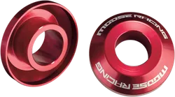 Moose Racing Fast Rear Wheel Spacers Red Pair