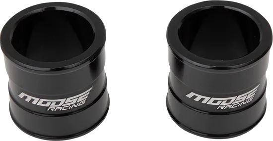Moose Racing Fast Front Wheel Spacers Black Pair