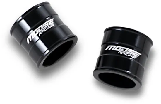 Moose Racing Fast Front Wheel Spacers Black Pair