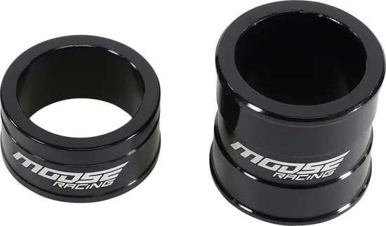 Moose Racing Fast Front Wheel Spacers Black Pair