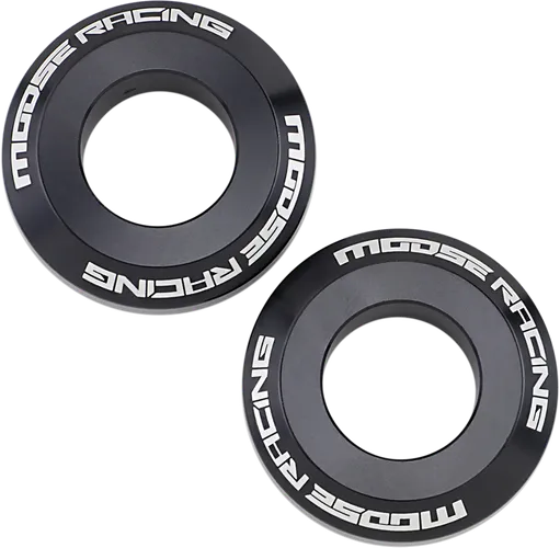 Moose Racing Fast Rear Wheel Spacers Black Pair
