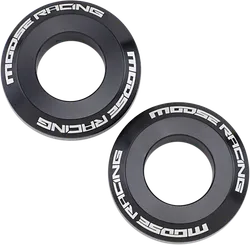 Moose Racing Fast Rear Wheel Spacers Black Pair