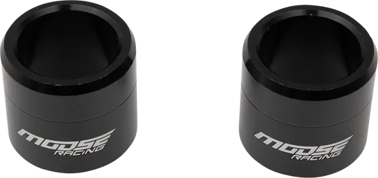 Moose Racing Fast Front Wheel Spacers Black Pair