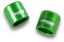 Moose Racing Fast Front Wheel Spacers Green Pair