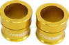 Moose Racing Fast Front Wheel Spacers Yellow Pair