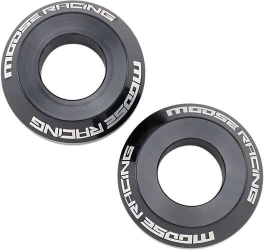 Moose Racing Fast Rear Wheel Spacers Black Pair
