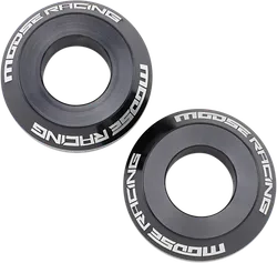 Moose Racing Fast Rear Wheel Spacers Black Pair