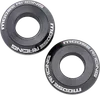 Moose Racing Fast Rear Wheel Spacers Black Pair