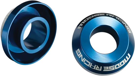 Moose Racing Fast Rear Wheel Spacers Blue Pair