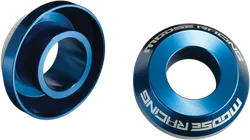 Moose Racing Fast Rear Wheel Spacers Blue Pair