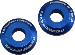 Moose Racing Fast Rear Wheel Spacers Blue Pair