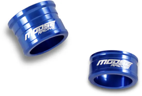 Moose Racing Fast Front Wheel Spacers Blue Pair