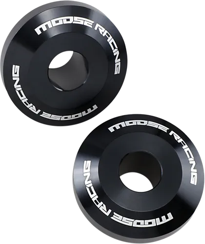 Moose Racing Fast Rear Wheel Spacers Black Pair 1