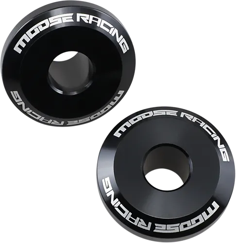Moose Racing Fast Rear Wheel Spacers Black Pair