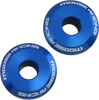 Moose Racing Fast Rear Wheel Spacers Blue Pair