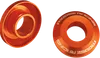 Moose Racing Fast Rear Wheel Spacers Orange Pair