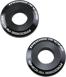 Moose Fast Rear Wheel Spacers Black Pair