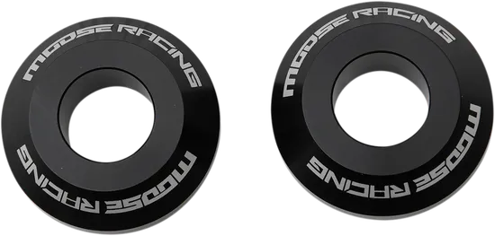 Moose Racing Fast Rear Wheel Spacers Black Pair