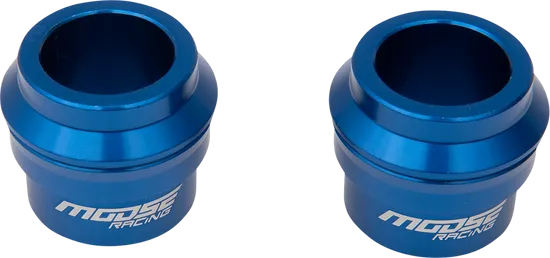 Moose Racing Fast Front Wheel Spacers Blue Pair