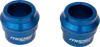 Moose Racing Fast Front Wheel Spacers Blue Pair