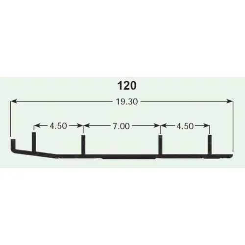 SP1 Defender Wearbar Hardweld Runner Set