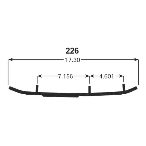 SP1 Defender Wearbar Hardweld Runner Set