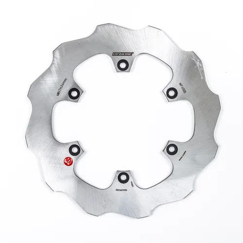 Braking W-Fix Rear Brake Rotor Disc Solid Stainless