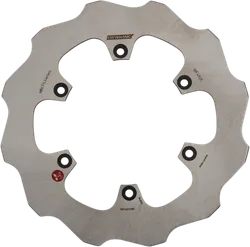 Braking W-Fix Rear Brake Rotor Disc Solid Stainless
