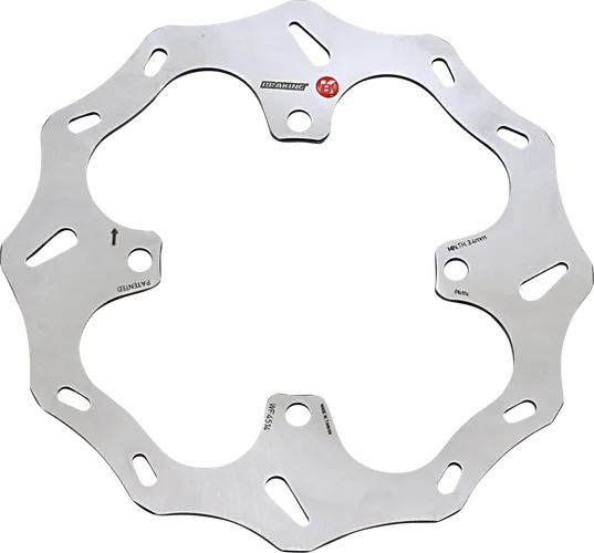 Braking Fixed Rear Brake Rotor Disc Stainless