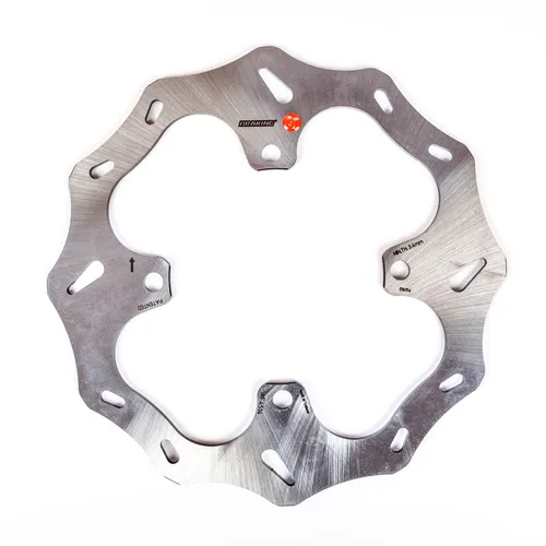 Braking Fixed Rear Brake Rotor Disc Stainless