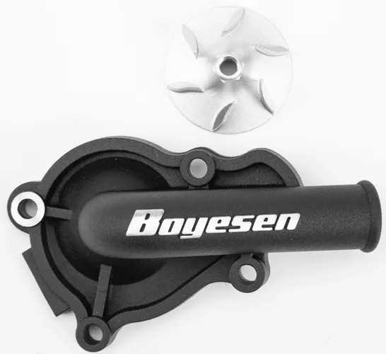 Boyesen Black Supercooler Waterpump Cover and Impeller