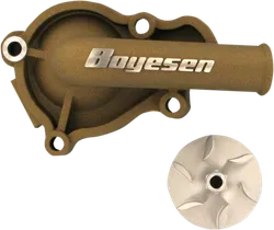 Boyesen Magnesium Supercooler Waterpump Cover and Impeller