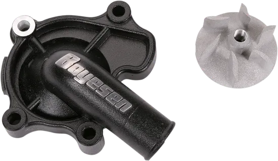 Boyesen Black Supercooler Waterpump Cover and Impeller