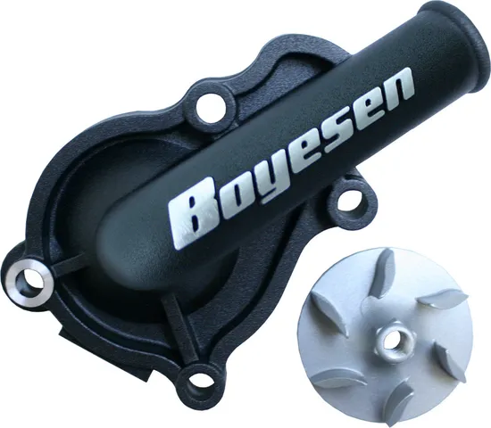 Boyesen Black Supercooler Waterpump Cover and Impeller