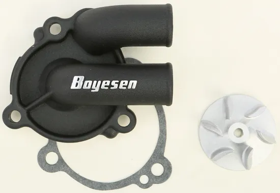 Boyesen Black Supercooler Waterpump Cover and Impeller