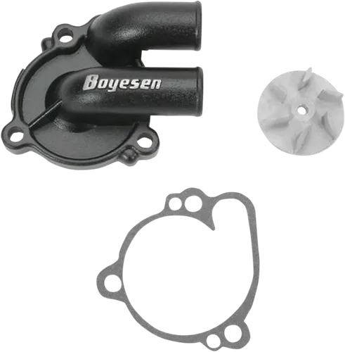 Boyesen Black Supercooler Waterpump Cover and Impeller