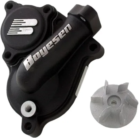 Boyesen Black Supercooler Waterpump Cover and Impeller