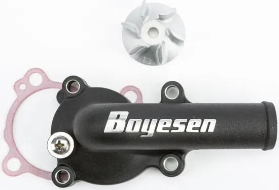 Boyesen Black Supercooler Waterpump Cover and Impeller