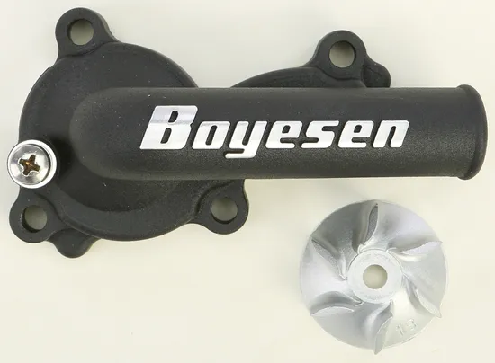 Boyesen Black Supercooler Waterpump Cover and Impeller
