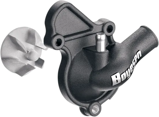 Boyesen Black Supercooler Waterpump Cover and Impeller