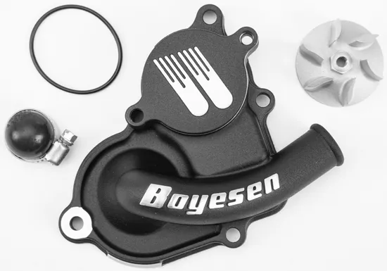 Boyesen Black Supercooler Waterpump Cover and Impeller