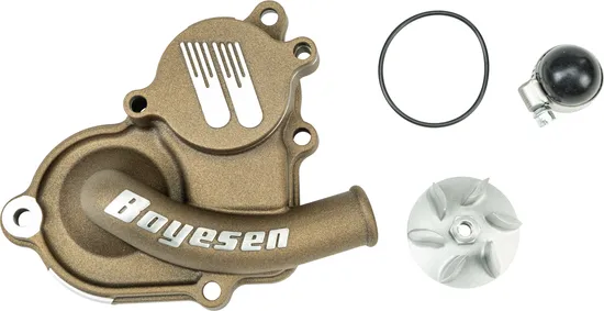 Boyesen Magnesium Supercooler Waterpump Cover and Impeller