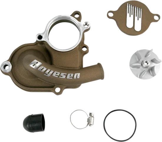 Boyesen Magnesium Supercooler Waterpump Cover and Impeller