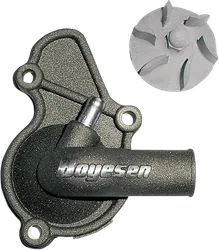 Boyesen Magnesium Supercooler Waterpump Cover and Impeller