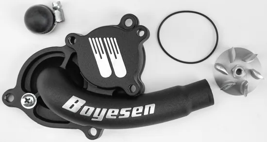 Boyesen Black Supercooler Waterpump Cover and Impeller